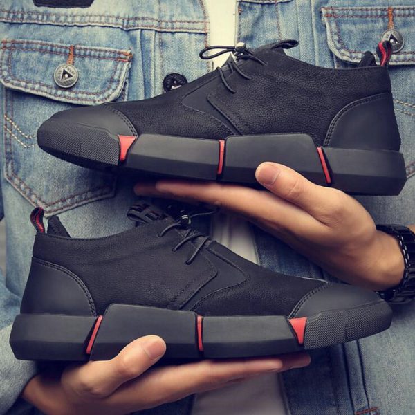 Men's Black Casual Shoes - Image 3