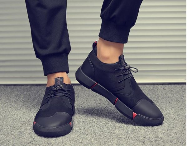 Men's Black Casual Shoes - Image 4
